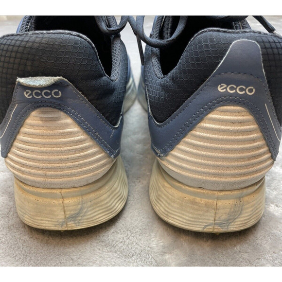 Ecco Mens S-Three Spikeless Golf Shoes Size 12-12.5/EU 46 Blue Gore-Tex Lace Up main image 6